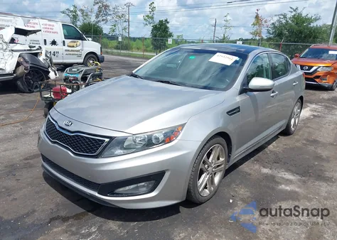 2011 Kia Optima Sx z USA, uszkodzony, nr VIN KNAGR4A61B5092205